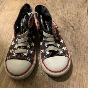 Toddler American Flag Converse